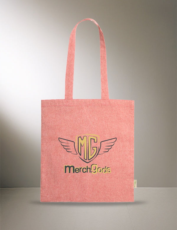 Tote bag de algodón reciclado personalizada