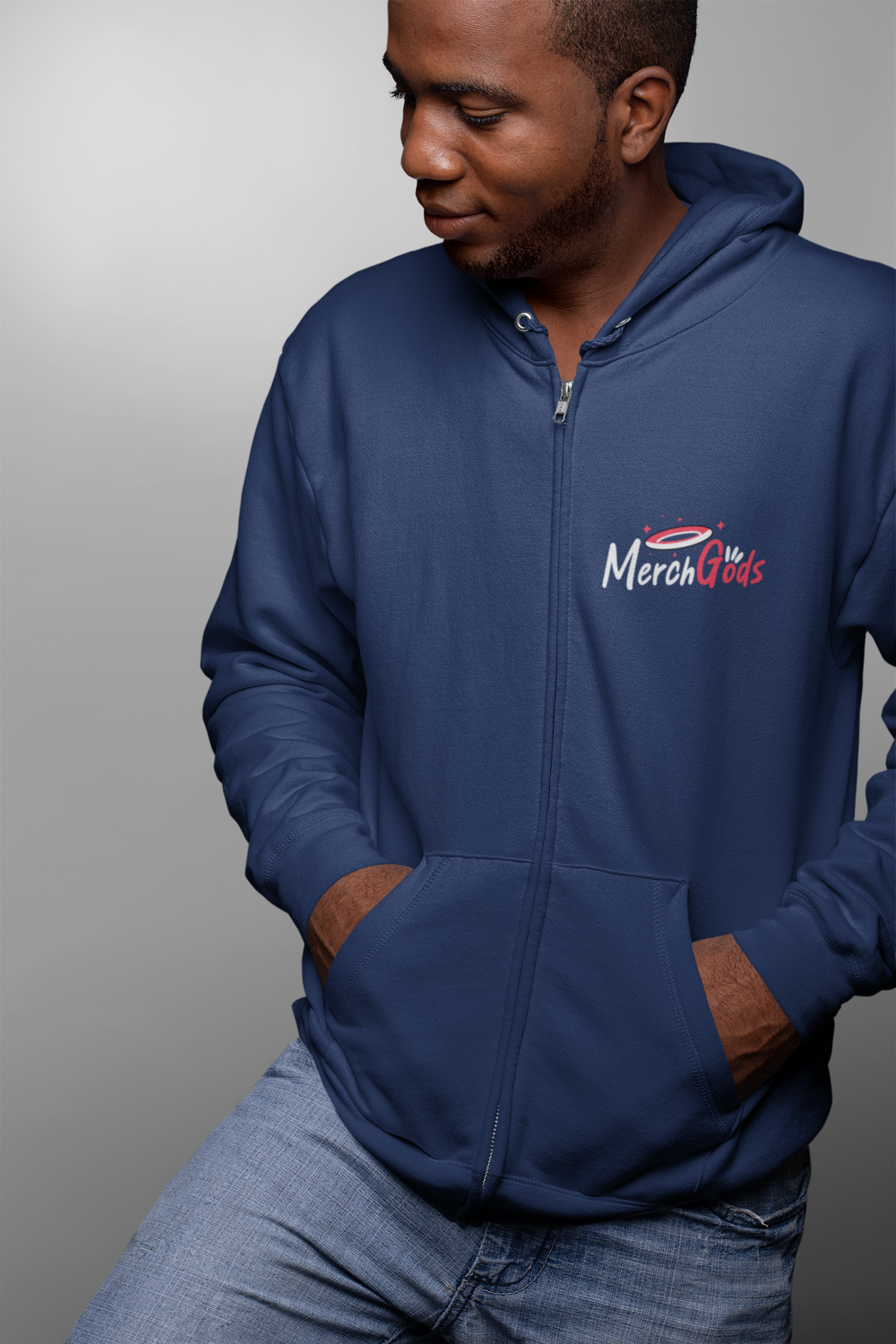 Sudadera con cremallera personalizada