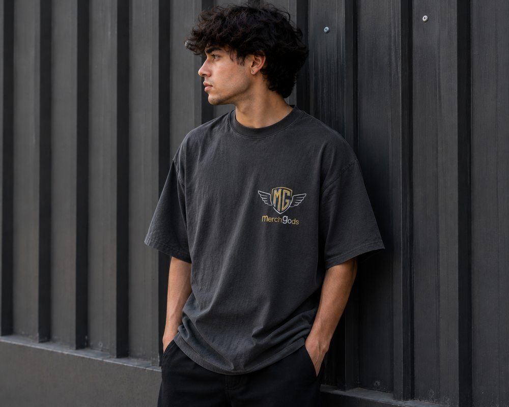 Camiseta oversize personalizada
