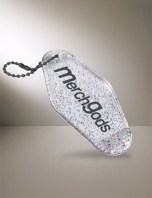 Llavero de metacrilato con purpurina personalizado – foto 3