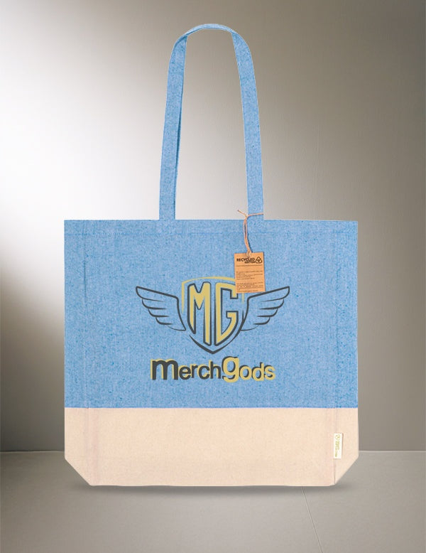 Tote bag Kauna con fuelle personalizada – foto 2
