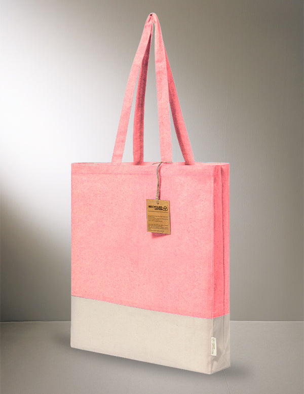 Tote bag Kauna con fuelle personalizada – foto 3