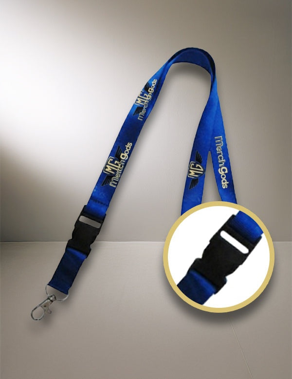 Lanyard 20 mm con clip de seguridad personalizado