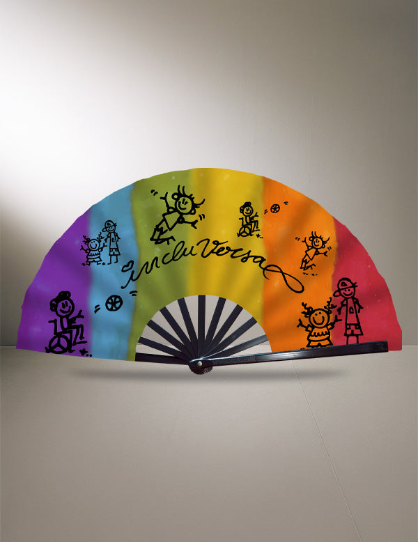 Abanico Big Fan de plástico personalizado – foto 3